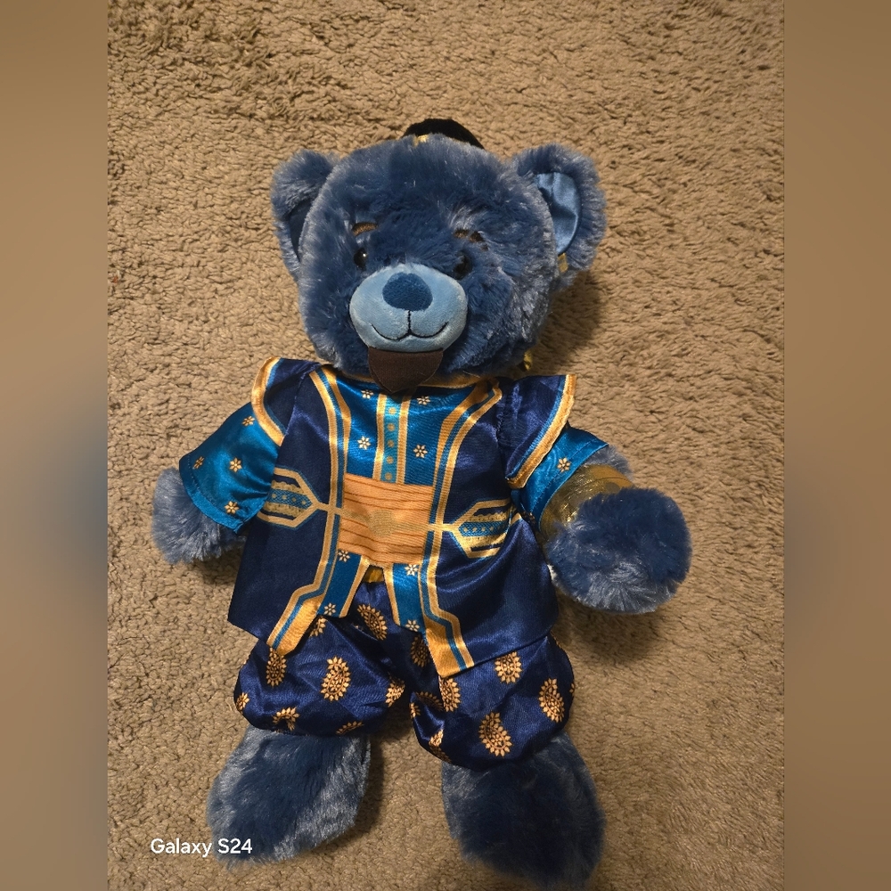 Build-A-Bear Workshop Disney Aladdin  Bear Fully Dressed Outfit